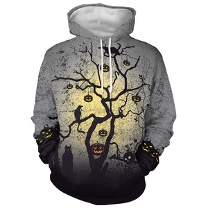 <span class=keywords><strong>Felpa</strong></span> con Cappuccio da Uomo per Halloween con Stampa 3D di Zucca, Costume <span class=keywords><strong>Jack</strong></span> O' Lantern, Pullover Personalizzato OEM, Novità in Dropshipping - Product Image 6