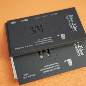 Custom Printed Business <b>Cards</b> <b>Embossed</b> Cardboard Thank You <b>Cards</b> Recyclable Durable Paper <b>Card</b> for Promotion - Product Image 3