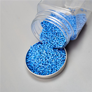 Пигментный гранулированный концентрат синего цвета (мастербатч) из ПЭ/ПП, пищевого класса, с кальциевым наполнителем для пластиковых ведер - Product Image 4