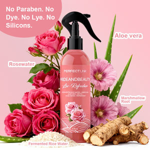 Brume capillaire nourrissante et hydratante en profondeur, rafraîchisseur nourrissant, eau de rose pour <span class=keywords><strong>dreadlocks</strong></span>, spray hydratant pour locs - Product Image 4