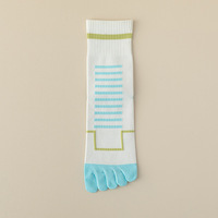 Chaussettes de compression populaires style mignon pour la performance, respectueuses de la peau, décontractées, sportives, à cinq doigts, par Gym