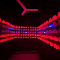 Lumière LED interactive pour salle de sport numérique, escalade, jeu de lancer multijoueur, lumière de sol à induction 36V