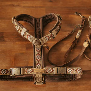 <span class=keywords><strong>Pet</strong></span> Boutique OEM/ODM regolabile gilet cane imbracatura senza tirare Perro guinzaglio e collare Set petto altri Set di imbracature per cani personalizzati - Product Image 5