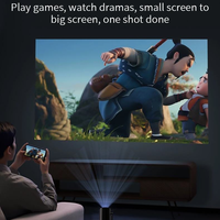 2025 LCD projecteur intelligent HP40 mise au point automatique 720P écran sans fil 230ANSI HDR 4K Home cinéma cinéma WIFI Android projecteurs