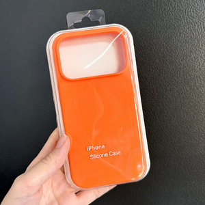 MOQ 500 2026 pour iPhone 18 Pro Max Coque de téléphone en silicone souple antichoc anti-salissure pour iPhone 18 Pro Coque en silicone liquide - Product Image 3