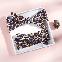 Accessoires de cheveux pour enfants ensemble de bandeaux élastiques pour bébé ensemble de bandeaux et de nœuds pour bébé nouveau-né