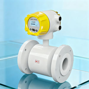 VOLKEコンパクトOEM電磁流量計デジタルLCD液体磁気流量計低価格水流測定Dn15-Dn300 - Product Image 1