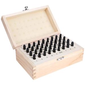 3mm/4mm/5mm/6mm 36 pièces Kit de poinçons en acier pour scrapbooking, chiffres et lettres arabes, numéros de maison, pour boîte en bois - Product Image 1