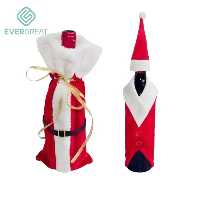 Christmas Party Decorations Wine Bottle Cover