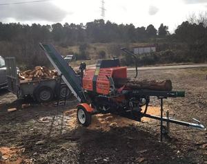 Spaccalegna Idraulico Orizzontale da 20 Tonnellate con Nastro Trasportatore; Spaccalegna Idraulico Manuale Elettrico/PTO/a Benzina con <span class=keywords><strong>Motosega</strong></span> - Product Image 5