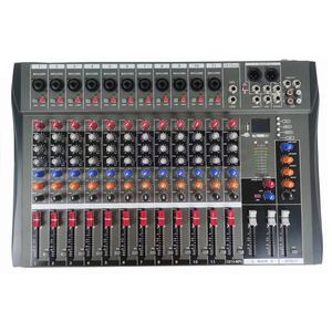 Mélangeur de son <span class=keywords><strong>professionnel</strong></span> MT12 12 canaux avec MP3/16DSP/retard/écho/fantôme 48V pour <span class=keywords><strong>DJ</strong></span>/karaoké/salle de bal - Product Image 5