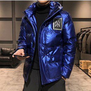 2020 man's  down puffer parker man  jacket   shiny down jacket puffer jacket - Product Image 2