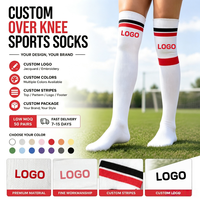 Chaussettes de sport mi-hautes Coolmax à logo personnalisé, avec propriétés de compression, séchage rapide et respirabilité, pour la course et l'entraînement