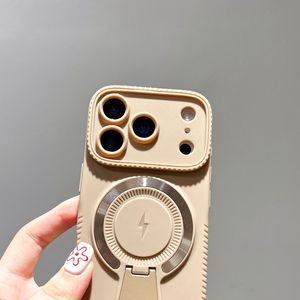 Coque de téléphone en silicone TPU avec support magnétique en métal pour <span class=keywords><strong>iPhone</strong></span> 17 Pro Max, protection de l'appareil <span class=keywords><strong>photo</strong></span> avec béquille pour <span class=keywords><strong>iPhone</strong></span> 17, 16, 15 - Product Image 3
