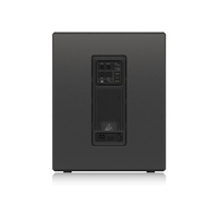 Caisson de basses actif Behringer DR18SUB 18 pouces 2400 Watts avec crossover stéréo intégré, système de sonorisation intérieur, haut-parleur de scène