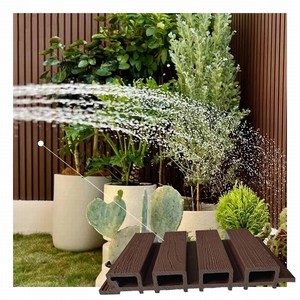 Aveeno phân vùng ngoài trời WPC bảng tường ốp rãnh trang trí siding bên ngoài Tấm ốp tường - Product Image 2