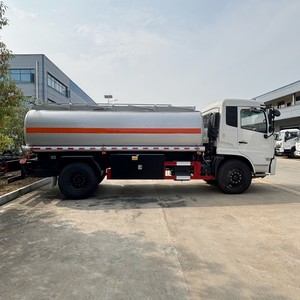 รถบรรทุกน้ำมันดีเซล ดองเฟิง 12CBM 15CBM 4x2 สำหรับเติมน้ำมันเคลื่อนที่ - Product Image 2