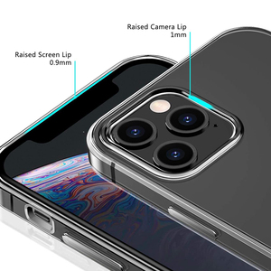 2020 nuevo estilo teléfono caso claro para <span class=keywords><strong>Iphone</strong></span> <span class=keywords><strong>12</strong></span> Mini <span class=keywords><strong>Pro</strong></span> Max caso a prueba de golpes a prueba transparente - Product Image 2