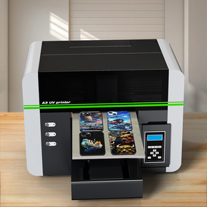 Impresora UV de Inyección de Tinta Mini A3 DTF de Cama Plana, Totalmente Automática, para Pequeñas Empresas, para Imprimir en PVC Flexible, Acrílico, Metal, Tarjetas, Letreros, Botellas, Vasos y Vidrio - Product Image 2