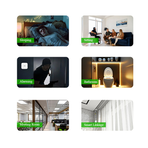 Tuya 5.8G milimet sóng Radar Wifi Cảm biến AC 100-250V DC 12-48V sự hiện diện của con người và phát hiện ánh sáng ban ngày - Product Image 2