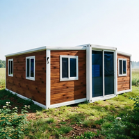 Casa Contenedor Prefabricada Expandible de Tamaño Personalizado, Impermeable y Aislada, para Almacén Industrial, Fábrica u Oficina