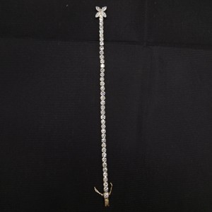 Stylish 14KT Yellow Gold Tennis Diamond <b>Bracelet</b> Women Lightweight Daily Wear Jewelry Elegant Design Gift Ready Shine Finish - Product Image 5