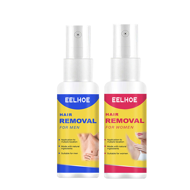 Oem спрей для удаления волос, ингибитор роста волос, спрей для лица, бороды, бикини, интимные подмышки для ног и тела