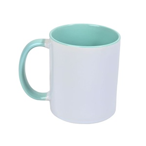 Tazza in Ceramica Fai-da-Te con Interno Colorato, Design Moderno, Ecologica, Adatta al Microonde, Regalo Creativo - Product Image 1