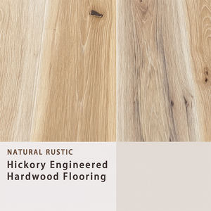 Plancher en bois d'ingénierie de luxe en hickory, design moderne, finition lisse imperméable pour cuisine et salle de bain - Product Image 4