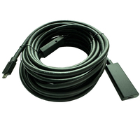 Extension de câble actif USB-C haute vitesse Utech haute vitesse 32ft 10m pour caméra PTZ 4K avec longue distance, prise en charge 5 Gbps 4K