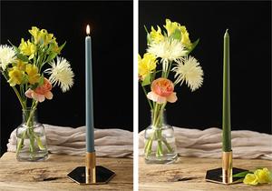 Manufacturer European Long Time 12 Inches Luxury <strong>Candles</strong> Wedding Holder Decorated Unscented <strong>Taper</strong> <strong>Candles</strong> - Product Image 5