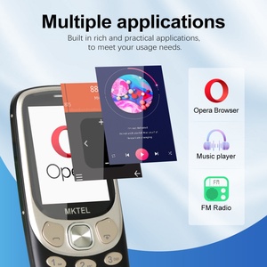 โทรศัพท์มือถือแบบปุ่มกด 2G GSM สองซิม ขนาด 2.4 นิ้ว ของแท้จากโรงงาน พร้อมฟังก์ชั่น SOS ดีไซน์คล้าย Tecno Itel สำหรับโทรศัพท์มือถือซัมซุง - Product Image 5