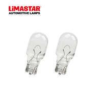 Ampoules halogènes pour voiture Limastar 921 T13 W10W, nouvelles ampoules de recul 12V 10W, claires, certifiées E-MARK