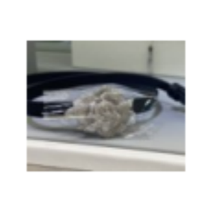 Best Selection Trendy Rose White Gemston <b>Leather</b> 925 Sterling Silver Luxury Necklace - Product Image 1