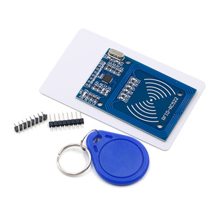 Module lecteur-graveur RFID RC522 MFRC522+ Carte blanche MFRC-522 Module lecteur de carte IC RFID RC522 - Product Image 1
