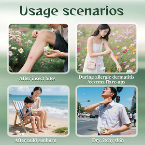 Herbal Anti-Itch <strong>Cream</strong> for Eczema Psoriasis <strong>Antifungal</strong> Ointment Multi-Purpose Household Chemicals Itch Soothing <strong>Antibacterial</strong> - Product Image 2