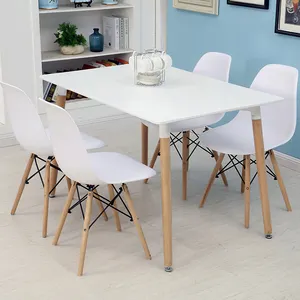 Nieuwe Stijl Modern Design Goedkope Houten Eetkamer Stand Eettafel Mode Tafel Keuken Tafel