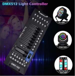 Professional Stage Console <b>DMX</b> 512 192-Channel USB Controller for LED <b>Lighting</b> - Product Image 4