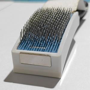 2024 all'ingrosso piccolo Logo personalizzato MOQ latino Salsa di Tango ballo da sala da ballo portatile spazzola per scarpe <span class=keywords><strong>bianca</strong></span> pulita - Product Image 4