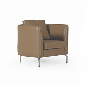 High Quality Modern <b>Sofa</b> Soft Touch Upholstery Contemporary design durable structure elegant neutral tones 87 × 84 × 75 cm - Product Image 1