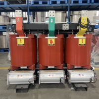 Transformateur de puissance de type sec en cuivre pur SCB écologique 100 kVA 160 kVA 250 kVA 300 kVA utilisé pour la distribution d'énergie dans les bâtiments