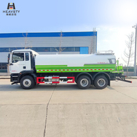 HEAVSTY 19000L Diesel Automatique Neuf 3 Essieux 6870cc 310HP Camion-citerne Arroseuse de Rue 25000kg MVM SITRAK