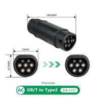 Adaptateur de charge EV Type 2, convertisseur de prise pour véhicule à énergie nouvelle, connecteur de chargeur de voiture électrique
