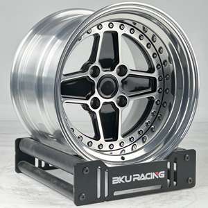 Jantes Bku forgées en 2 parties 5x120.65 pour <span class=keywords><strong>Chevrolet</strong></span> <span class=keywords><strong>Corvette</strong></span> C1 <span class=keywords><strong>C2</strong></span> C3 C4, jantes en alliage personnalisées de 16, 17 et 18 pouces - Product Image 5