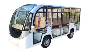 รถชมวิวไฟฟ้าแบบวินเทจ 72V 14 ที่นั่ง ประหยัดพลังงาน สำหรับใช้งานเชิงพาณิชย์ - Product Image 6