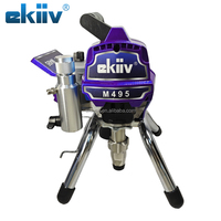 EKIIV Pulvérisateur de peinture sans air professionnel en usine Machine de peinture en aérosol Machine de peinture murale pour plafonds extérieurs à usage domestique