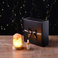 Support de lampe diffuseur en cristal pour décoration intérieure, support d'huiles essentielles d'aromathérapie, ornement désodorisant d'intérieur longue durée