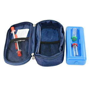 Bolsa Refrigerante para Insulina Mini Aislada de Alta Calidad Badu 600D con Patrón de Letras, Impermeable y Ecológica para el Control de la Diabetes - Product Image 2