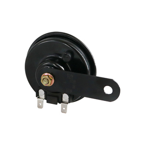 Wenle Factory Direct Sale Snail Car <strong>Horn</strong> Low Frequency <strong>Klaxon</strong> BLACK Iron 76mm L34030Hz 105-118dB Universal Car Speaker - Product Image 3