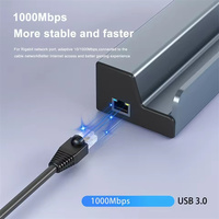 Station d'accueil Steam Deck 6 en 1 Steam Deck Rog Ally Station d'accueil Stand 3 * USB 3.0 HDTV 4K60Hz Gigabit Ethernet PD 100W Hub